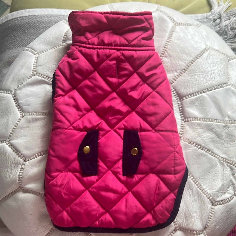 Pup Crew dog jacket size S/M